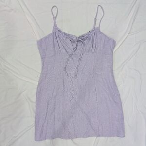 Forever 21 Lavender Spaghetti Strap Mini Dress